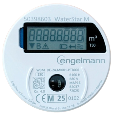 Дистанционен водомер с дигиталнен дисплей - ENGELMANN WATER STAR M